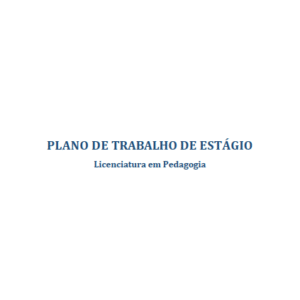 Estágio Supervisionado de Intervenção em Educação Infantil